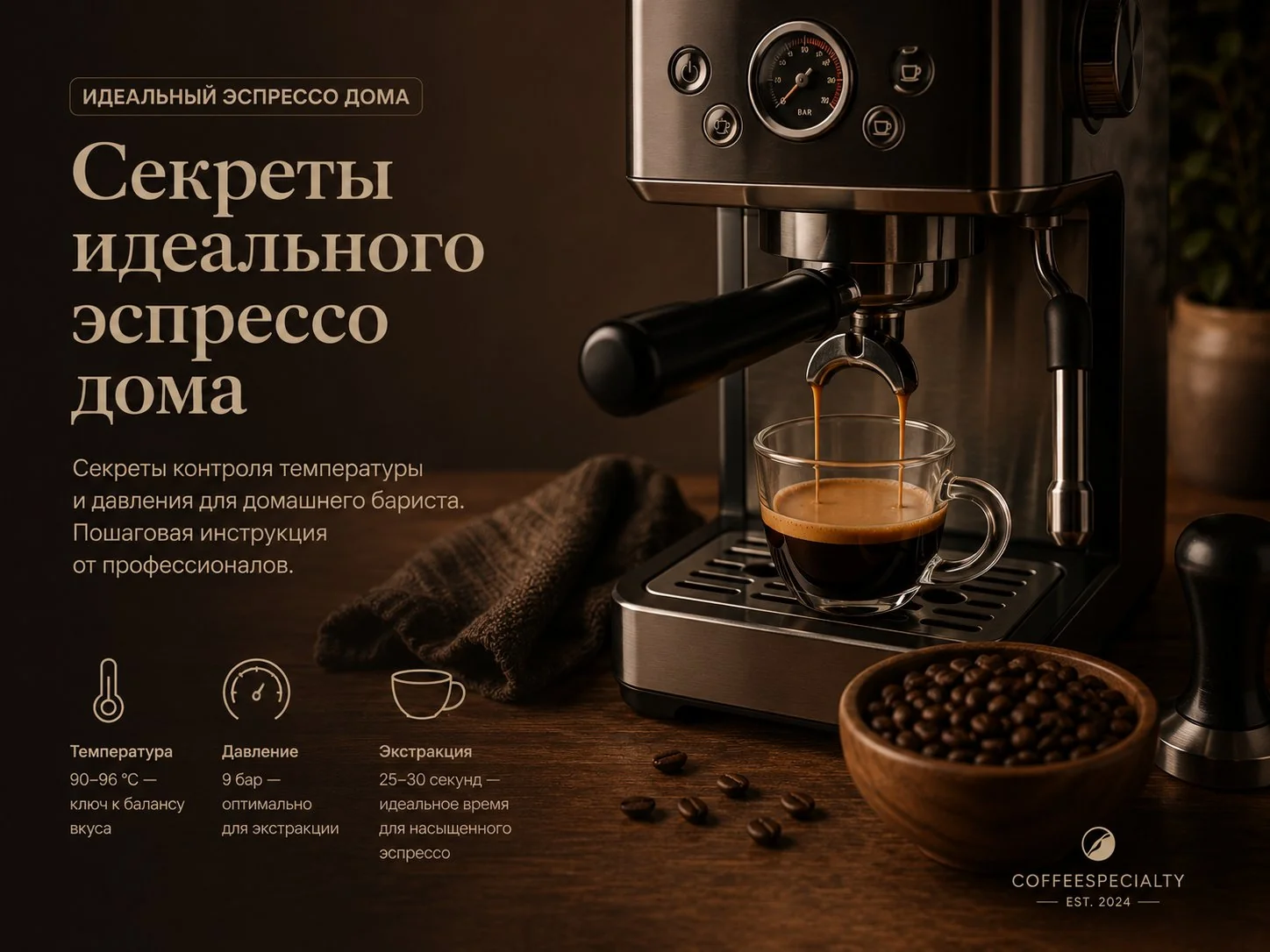 Эспрессо — купить кофе в зёрнах